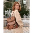thumbnail image 2 of Mochila Shrie Fashion de piel para mujer, color negro, 2 of 5