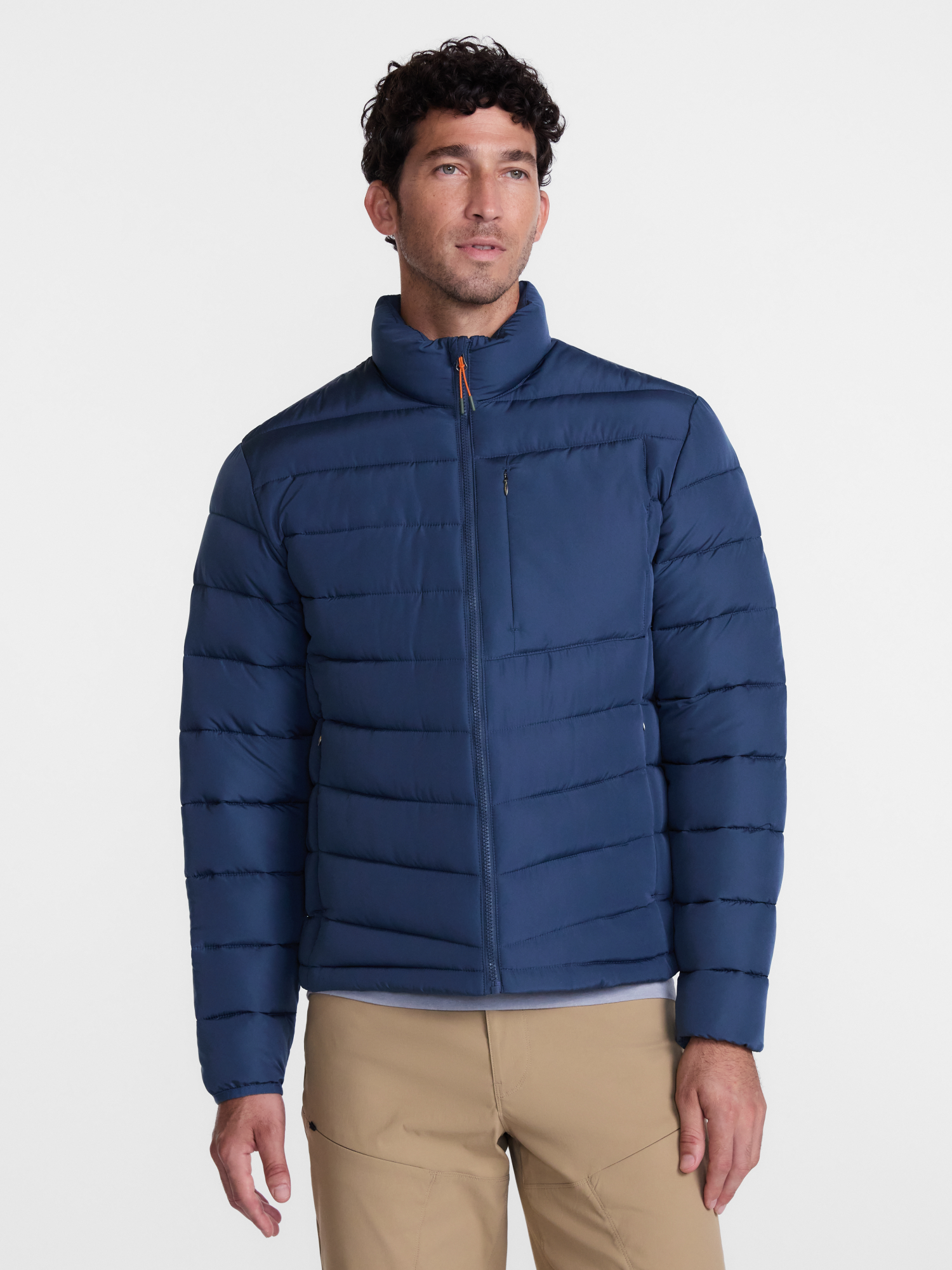 Chaqueta tipo puffer de Ozark Trail para hombre y tallas grandes, tallas S-4XB 2