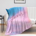 thumbnail image 2 of LAICAIW Gaslight Gatekeep Girlboss Throw Blanket, Merch for Bed Couch Sofa Gifts(Color : E, Size : 30"x40"), 2 of 7