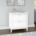 thumbnail image 2 of Scranton & Co Furniture Broadview 2 Drawer File Cabinet in Pure White, 2 of 7