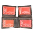 thumbnail image 5 of Special Series Genuine Leather Mens Double Flap Up 4 ID Windows Bifold Wallet 5532 CF, 5 of 10