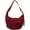 A-winered, variant on Nylon Crescent Crossbody Bag for Women  Tote Handbag Casual Sling Bag Dumpling Purse Bag for Outdoor Travel