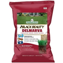 Jonathan Green 10393 Black Beauty Delmarva Grass Seed Mix Made for Maryland, Delaware, Virginia - Cool Season Lawn Seed 50 lb.