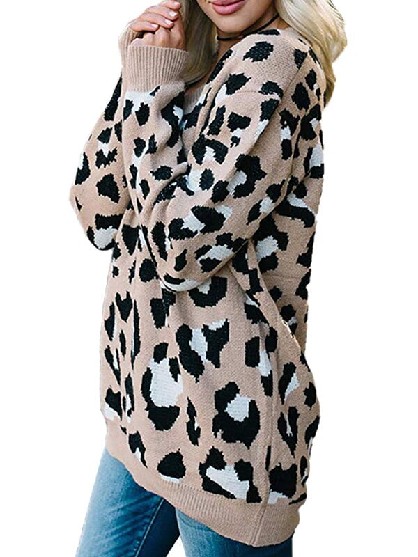 animal print sweater