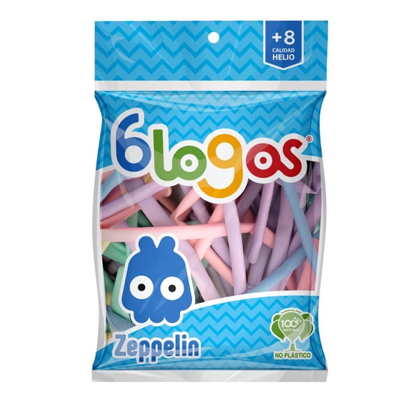 Globos Blogos Macarron No 270 con 50 Piezas