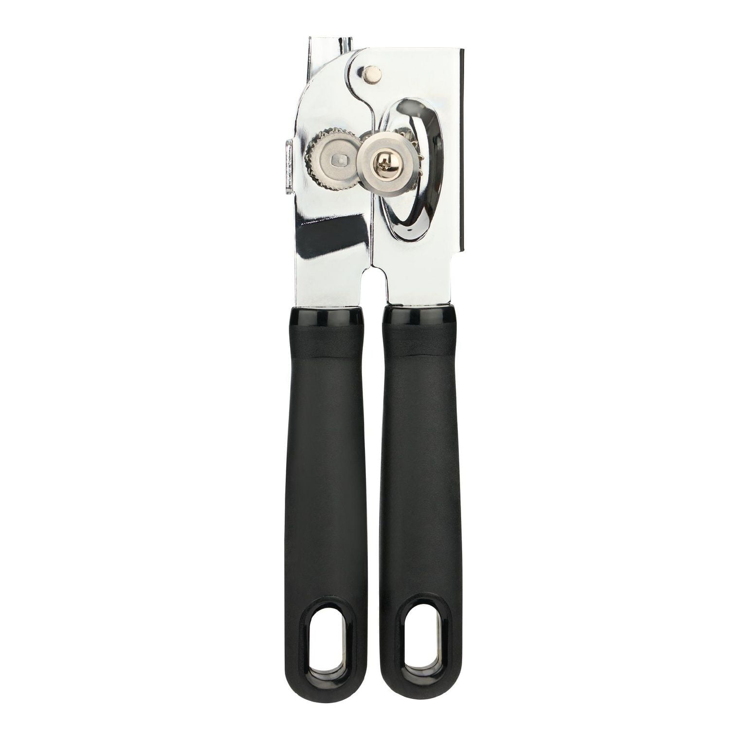 Mainstays Stainless Steel Can Opener, Black, Dimensions:  20 cm x 5.8 cm x 4.8 cm