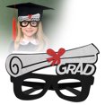 thumbnail image 1 of Plastic Novelty Eyeball Glasses, Graduation Themed, Flexible Design, Reusable, for High School,College Graduates, Party,Photo Booth Props, 1 of 6