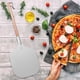 thumbnail image 1 of Prácticos Accesorios para Horno , Hechos en Casa Duraderos con Mango de Madera, Cáscara Plegable Desmontable, para Queso, Cocina, Hor Estilo C BLESIY Cáscara de pizza, 1 of 8