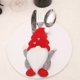 thumbnail image 1 of Muñeco sin rostro navideño, cubierta para cuchillo y tenedor, mesa, accesorios de vestir de cocina, cuchillo creativo y bolsa para tenedor, decoraciones, suministros para el hogar, 1 of 4