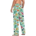 thumbnail image 6 of HPINK-T Cartoon Dinosaur Men's Pajama Pants Super Soft Sleep Lounge Pants Pjs Bottoms with Pockets, 6 of 7