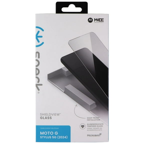 Speck Shieldview Glass Screen Protector for Motorola Moto G Stylus 5G (2024)