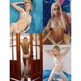 thumbnail image 2 of Babydoll de encaje de lencería Conjuntos de sujetador y panty sexy de 2 piezas Ormromra WRMH-1273-8, 2 of 6