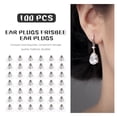 thumbnail image 2 of 100Pcs Backs for Studs Earring Backings Earring Safety Backs Backs For Studs, 2 of 9