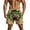 Khaki, variant on ZQUUVOU Men's Swim Trunks Funny Novelty Print Drawstring Elastic Waist Double Pockets 5 Inch Beach Shorts Beach Shorts Khaki