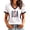 Beige, variant on Women's Summer Tops 2026 Soccer Cup V Neck American Flag USA Soccer Jersey Short Sleeve Fan Wear Football Graphic Tees