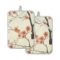 thumbnail image 7 of Yayeee Pot Holders Kitchen Heat Resistant with Pocket 7"x9.8" Cotton Oven Cooking Hot Pads, Light Red Flowers, 7 of 7