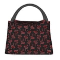 thumbnail image 1 of Easygdp Red Snake Bolsa de Almuerzo Insulada Reutilizable, Bolsa de Mano y Bandolera para Oficina, Trabajo, Viajes, 1 of 6