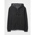 thumbnail image 3 of Sudadera con Capucha con Logo GAP y Cierre en Gris Carbón XL, 3 of 3