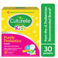 thumbnail image 3 of (2 pack) Culturelle Probiotics Kids Purely Probiotic Daily Ready-to-Mix Supplement, Immunity & Digestion Support for Children, No Flavor Added, 30 Packets, 3 of 14