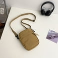 thumbnail image 4 of bestolf Unisex Crossbody Sling Bag Oxford Fabric Shoulder Bag Small Crossbody Bag with Adjustable Strap for Men Women Daily Commute Street (Black ), 4 of 7