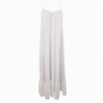 thumbnail image 4 of NIEWTR Robe d'Été Ample pour Femme, Robe de Plage d'Été à Col en V Sans Manches, Décontractée et Fluide, Maxi (Blanc, G), 4 of 6