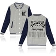 thumbnail image 4 of Peso Pluma Dinastía & Friends 2026 Tour Print Baseball Jacket – Unisex Long Sleeve Coat, Casual Streetwear Top for Fans Concert Support Merch, 4 of 5