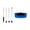 Blue, variant on Soft Bristle Car Scrub Brush with Telescoping Handle, 20.5 to 62 Inch Reach for Truck SUV Boat and Patio Wash Set