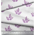 thumbnail image 3 of Soimoi Rayon Fabric Leaves & Floral Block Fabric Prints by Yard 42 Inch Wide, 3 of 3