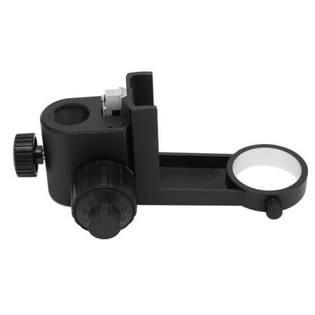 

Stereo Microscope Holder Stereo Microscope Stand 50mm Lens Diameter Large Size Focusing Knobs 140mm Center Distance For Microscope Equipment