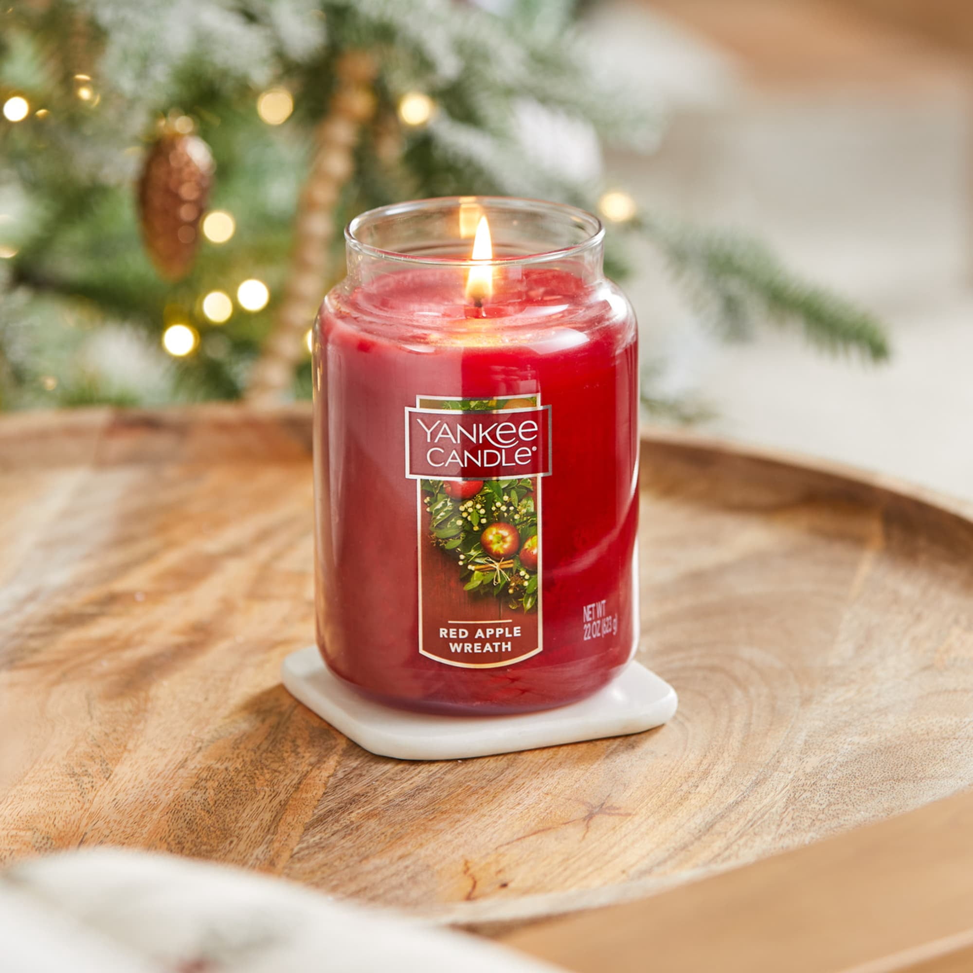 Yankee Candle Red Apple Wreath Original Large Jar Candle