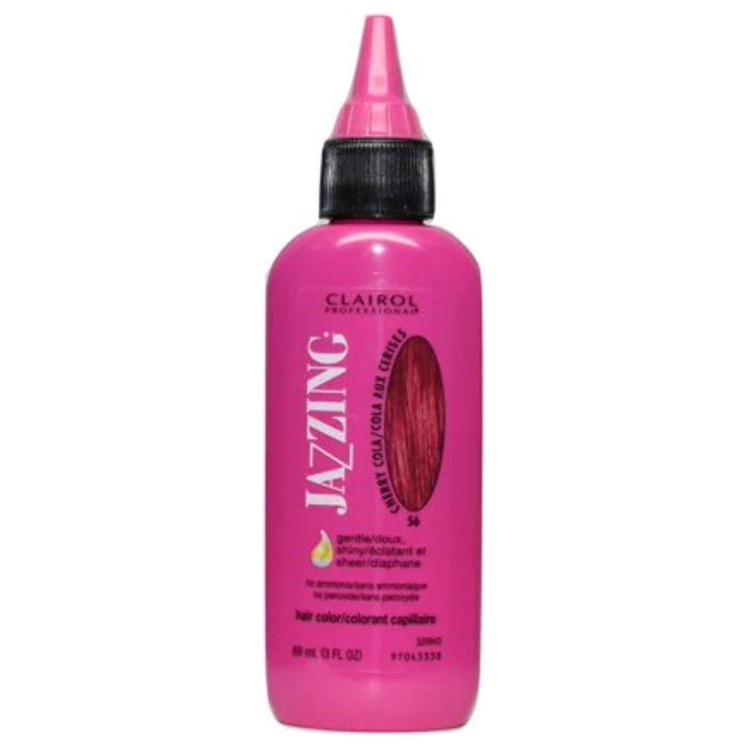 Clairol Professional Beautiful Collection Vibrant Color Semi-Permanent Hair Color Crème 60 Racy Wine, 3.0 oz