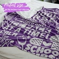 thumbnail image 6 of Nurse Week Gifts for Women, Purple Throw for Nurses, Thank You Appreciation Blanket 50 x 65 for The Best Nurse Ever, 6 of 6