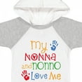 thumbnail image 4 of Inktastic My Nonna and Nonno Love Me Grandchild Boys or Girls Baby Bodysuit, 4 of 5