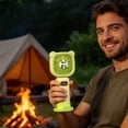 thumbnail image 4 of Foldable Handheld Fan with Digital Display 3 Speed Settings USB Rechargeable Portable Mini Fan Desktop 2-in-1 with Lanyard Quiet Personal Cooling for Travel Office Home by PALIFEUR, 4 of 7