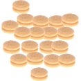thumbnail image 1 of Yazoeia 20x Pulley Blocks Wooden Model Ship Fittings, Educational Toy Parts, Model Building Kits Accessory Model Ship Deadeye, 6mm CJC912-201087, 1 of 7