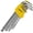 Allen Wrench-Metric, variant on Long Arm Torx Star Allen Wrench Set, Star Key Set T10-T50, Hex Key Set Chrome Vanadium Steel(Cr-V), Tamperproof TORX L- Key Set (9-Piece)