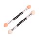 thumbnail image 5 of Pincel de esponja para sombra de ojos, pinceles de maquillaje para ojos, aplicador de sombra de ojos, pinceles de esponja multifuncionales de doble punta, herramientas de maquillaje, 10 piezas, 5 of 5