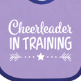 thumbnail image 4 of Inktastic Cheerleader in Training Boys or Girls Baby Bib, 4 of 4