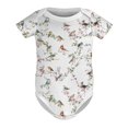 thumbnail image 5 of Watercolor Sparrow Floral Baby Bodysuits Birds Branch Flower Leaves Baby Clothes Newborn Colorful Birds Onesie Infant Boys Girls, 5 of 7