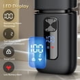thumbnail image 5 of Afeitadora de láminas Brightup para hombre: afeitadora eléctrica suave e indolora con recortador trasero para barba larga y gruesa, afeitado en seco y húmedo, bloqueo de viaje, pantalla LED, resistent, 5 of 5