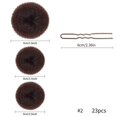 thumbnail image 3 of Deft Bun for Hair Multiple Pattern Vintage DIY French Updo Twist Bun Shaper Fashion Hair Bands Hair Accessories, 3 of 4