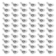 thumbnail image 1 of M6 Wing Nut Wing Nuts Metric Female Stainless Steel Wing Nut for DIY Fasteners 80 Pieces, 1 of 5