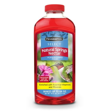 Pennington Natural Springs Nectar Hummingbird Food Concentrated Liquid, 16 oz., 1 Pack