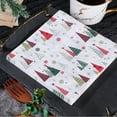 thumbnail image 4 of WEGFTDUOP Christmas Decor Christmas Colored Printed Napkins Party Napkins Party Ambiance Napkins Disposable Napkins1 Pack Of 20 Sheets Holiday Products, 4 of 5