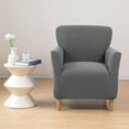 thumbnail image 5 of ATJIA Armchair Slipcover 1-Piece Jacquard Accent Chair Covers with Arms Soft Waterproof Chair Slipcovers for Living Room, 5 of 7