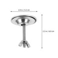 thumbnail image 2 of IBASETOY 2Pcs Metal Sink Hole Covers Silver Round Decor for Kitchen and Hotel Setup, 2 of 8
