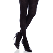 Hue BLACK 2-Pack Opaque Tights, US 4