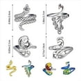 thumbnail image 3 of Juego de 8 Piezas Anillo Ganchillo Punto Ajustable, Tensión Hilo Guía para los Dedos, Anillos Tejer con Dedos, 3 of 5