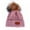 Dark Pink, variant on Children Winter Hat Kid Girls Hat Knitted Beanies Cap Brand New Thick Baby Cap Baby Girl Winter Warm Hat