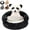 Panda, variant on Teddy Bear Dog Bed with Arms, Teddy Bear Bed for Dogs, Plush Bear Hug Pet Beds Cuddler with Removable Washable Cover Non-Slip Bottom, Cozy Soft Calming Puppy Beds for Cats and Dogs